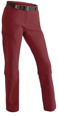 Maier Sports Arolla, Pantalon de randonnée pour Femme, Pantalon Outdoor déperlant pour Le Trekking et la randonnée, Fonction Zip-Off Pratique, sans PFC, MSTRETCH Pro 4 et Dryprotec