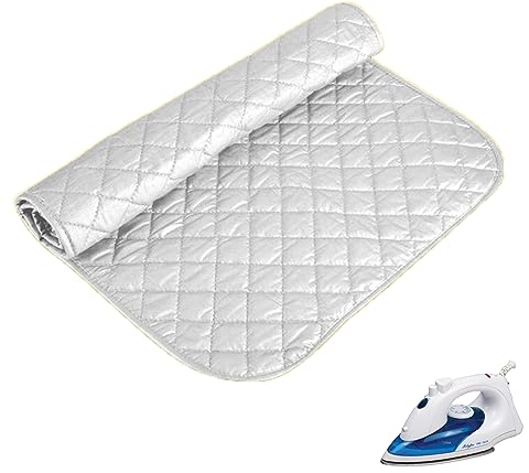 LPMXYW Ironing Mat table top Ironing Boards Travel Iron Mat, Ironing Pad Portable Ironing Board Ironing Pad for Steam Pressing on Tabletop or Bed Thicken Tabletop Ironing Mat For Sewing