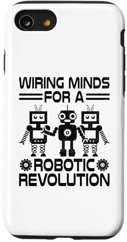 Hülle für iPhone SE (2020) / 7 / 8 Wiring Minds For A Robotic Revolution-Lehrer