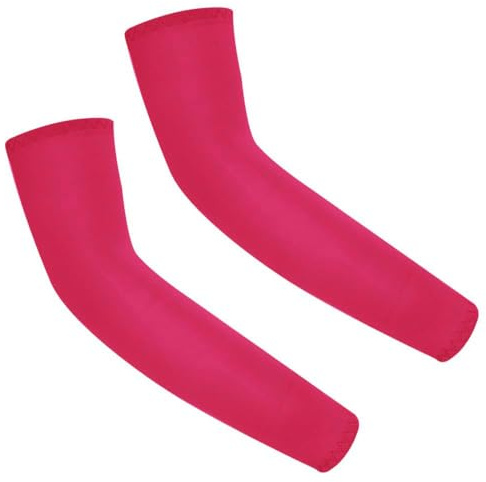 Whakano 1 paire de manchettes pour enfants, protection UV, protection solaire, respirantes, pour garçons et filles, cyclisme, course, baseball, sports de plein air