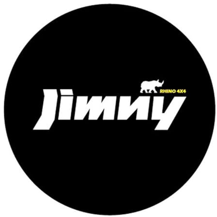 Spare Tire Cover, for Suzuki Jimny 2018-2023 2024 Black car Spare Wheel Covers, PVC Waterproof Dustproof Protection,A Black-15IN