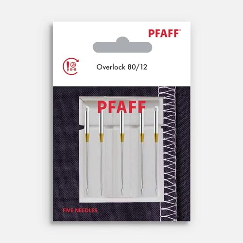 PFAFF 5 Nähmaschinennadeln 130/705H Stärke 80 Overlock