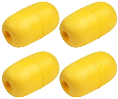 Rope Floats Marine Buoy Float, 4pcs Crab Trap Floats Fishing Marker Buoy Floating Anchor Buoys Marine Rope Float for Kayak Canoe Drift Anchor Pools and Boats Accessories