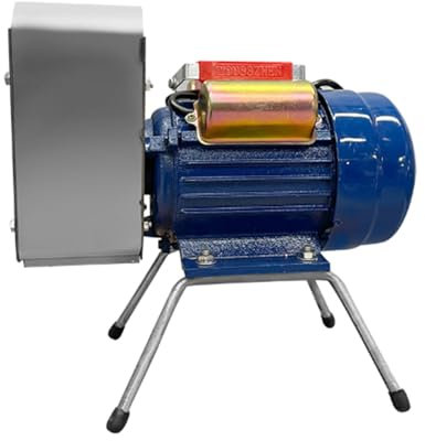 ZyKnaurral Schiacciapatate Commerciale da 750 W, smerigliatrice elettrica per Fango da macinazione 20-30 kg/Ora, Albero e ingranaggio per macinazione di precisione, schiacciapatate