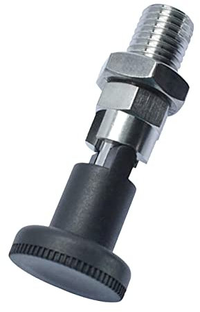 Émbolos de indexación, pasador de resorte, posicionamiento, pasador de tracción, perilla de resorte, émbolo M20