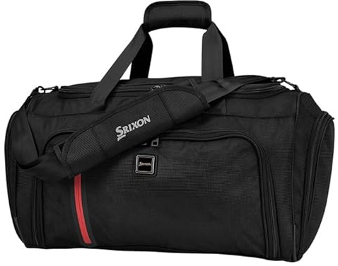 Srixon Duffel skåp rum, resväska, svart/röd, svart, Sportryggsäck