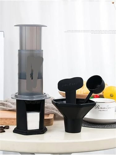 XGTEAHHC Cafetera de prensa francesa portátil, filtro de máquina de café espresso, reutilizable, accesorios de goteo