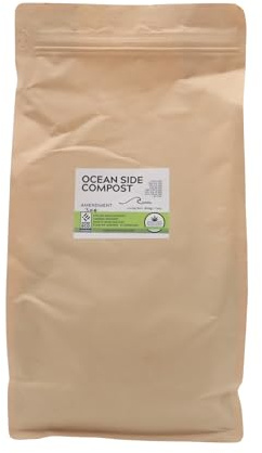 ALMICANNA: Ocean Side Compost Cal-Mag 3 kg – Engrais organique universel pour croissance et floraison – Amendment pour Living Soil
