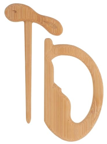 Healvian Broche en Bois Légère et Décorative de Lapin pour Cardigan et Pull, Accessoire Mode Kaki pour Femmes et Filles, Port Quotidien