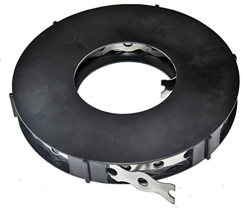 1 Rolle Edelstahl-Lochband 13 mm/Wellenform