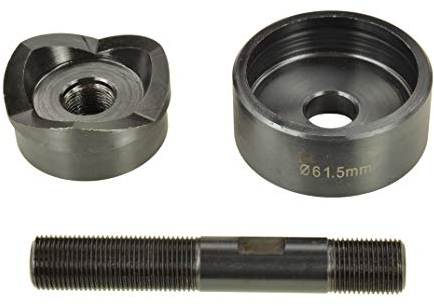 Pro-Lift-Werkzeuge Lochstanze rund Ø 61,5 mm mit Zugbolzen Blechlocher Spaltstempel Lochschneider