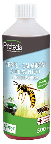 COPYR | Ricarica per trappola ecologica protecta Guep'Clac per Calabroni Vespe E Mosche da 500 mL