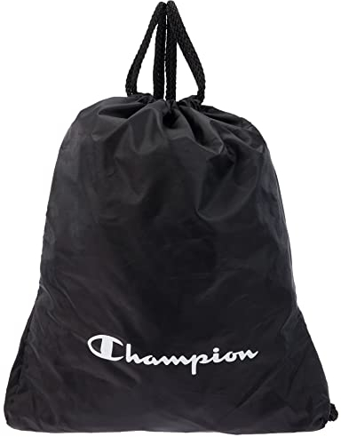 Champion Unisex Athletic Bags-802339 Turnbeutel, Schwarz (Kk001)