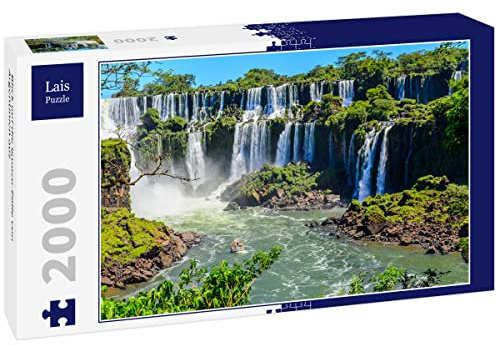 Lais Puzzle Vista de Las cataratas del Iguazú Desde Argentina 2000 Piezas