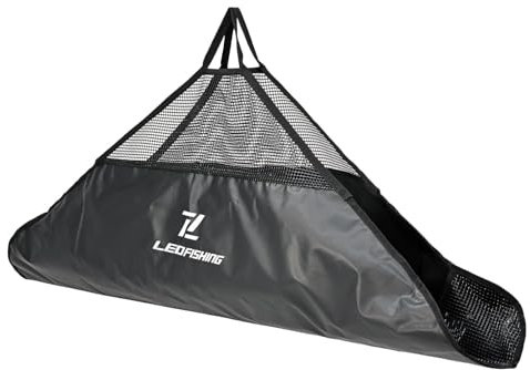 demaxiyad Fischfangbeutel, Fischbeutel für gefangenen Fisch - Faltbare Kajak-Angeltasche, Turnier-Angeltasche | Angelfischtasche Fischaufbewahrungstasche mit Griff für Big Bass Carp Wels