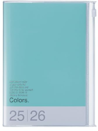 MARK'S 2025/26 Taschenkalender, B6 Colors, Mint: Von Oktober 2025 bis Dezember 2026
