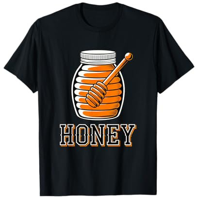 Pot à miel sucré avec cuillère T-Shirt