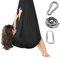 Altalena sensoriale Fino a 300 libbre Altalena for Coccole da Interno e da Esterno(Black)