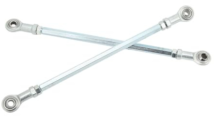 Dilwe Varilla de de Marchas Aleación de Metal Varilla de Palanca de Cambios Ajustable 280 a 310 Mm Apertura Giratoria de 8 Mm Reemplazo Directo para Motocicletas Todoterreno Motociclistas de Cross