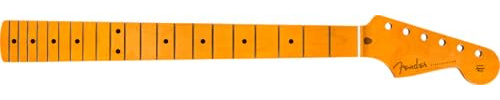 Fender Classic Series '50s Stratocaster® Neck, Lacquer Finish, 21 Vintage Frets, Soft V Shape, Maple Fingerboard