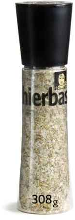 Carmencita Sal Marina con Hierbas, Sin Gluten, Molinillo Gigante, 308g