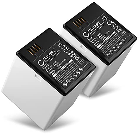 2x CELLONIC Battery Compatible with Arlo Go 1 (VML4030, VMA4410) 3000mAh 7.2V