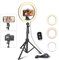 UBeesize Anneau Lumineux avec trépied, Anneau Lumineux de 30,5 cm avec trépied de 62 Pouces pour Flux en Direct, Maquillage, vidéo Youtube, Photographie
