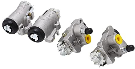 Front Brake Wheel Cylinder, Yosoo 4 Pcs Front Brake Wheel Cylinder 45350 HN5 N01 Left Right Cylinder Set for Foreman 450 TRX400FW TRX450ES TRX450FE