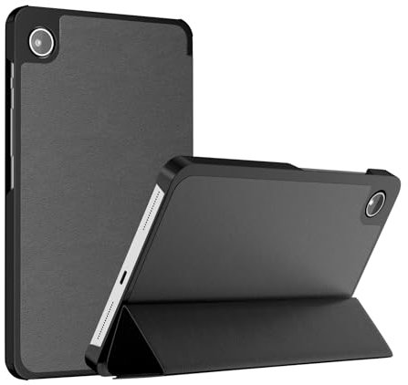 YRH for Samsung A9 / A11 Tablet Case 8.7 inch, Slim Light Stand PU Lether Cover for Galaxy Tab A9 / A11 Tablet Case, Black