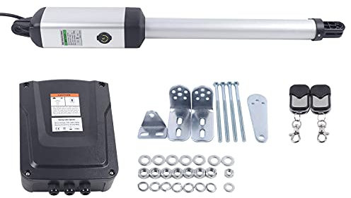 50W 300KG Torantrieb Flügeltor Drehtorantrieb Flügeltorantrieb Set Intelligente Abschaltung Laufgeschwindigkeit 16mm/s