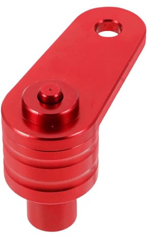 SOLUSTRE Motorcycle Brake Lever Lock Für Nmax Sicherer Anti-diebstahl Parkplatzschloss Für Motorräder Und Roller Rot Einfache Installation Und Kompatibilität