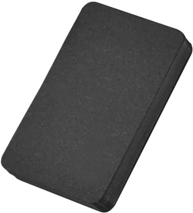 OSALADI 100stücke Leere Visitenkarte Aus Papier Kleine Notizkarten Schwarze Kraftpapierkarte Zum Basteln Dankeskarte Einladungskarte