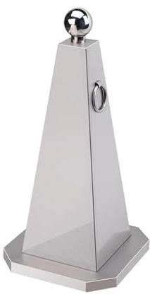 LYFHYSDSP Cone de signalisation en Acier Inoxydable, Poteau de Guidage, Plot de Chantier, Poteau Parking, pour extérieur, Route, Garage(White)