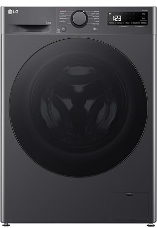 LG Y500 Series F4Y513GBLN1 13kg Washing Machine with 1400 rpm - Slate Grey - A Rated