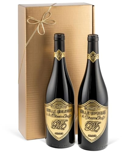 Belle Epoque á la Maison Laufèr - 2er Weingeschenk -Rotwein, Shiraz, Frankreich, Trocken (2 x 0,75 l)