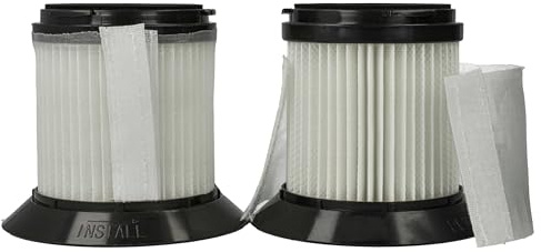 vhbw Lot de 2x filtres d'aspirateur compatible avec Sichler Zyklon BLS-200 | aspirateur, Filtre HEPA