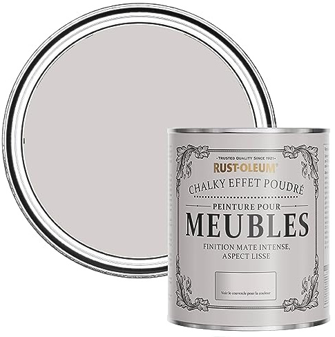 Rust-Oleum Shabby Chic lila Vintage Kreidefarbe für Möbel, wasserbasiert, geruchsarm - Babushka 750ML