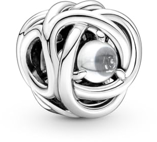 PANDORA Charm Ewigkeitskreis Silber, Zirkonia 790064C01