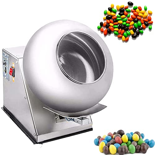 Recubrimiento de chocolate,mini recubrimiento de azúcar de escritorio totalmente automático, para recubrimiento de bolas de azúcar y chocolate seco,220V