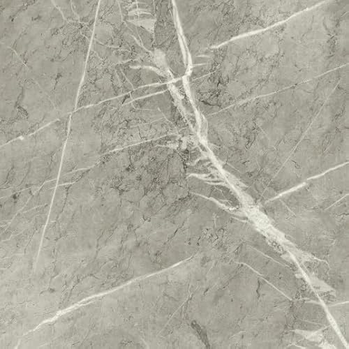 Sol Lino Tendance - Effet marbre Gris - Rouleau de 4m x 2m
