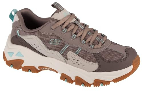 Skechers Scarpe Sportive da Donna, Marrone, 37.5 EU