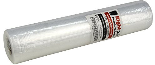 Rightpak Vacuum Food Sealer Rolls Bags, Sous Vide Bags, BPA Free, Durable Commercial Customized Size Food Bags for Food Storage and Sous Vide Cooking (1 PC, 28x600cm)