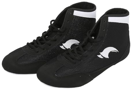 ForceRoute Boxschuhe,mattenschuhe Kampfsport,Herren Deep Squat Schuhe,Wrestling Schuhe,Unisex,Atmungsaktive,Bietet Knöchelunterstützung,rutschfest,Für Männer,Frauen,Jugend,Boxen,Gewichtheben