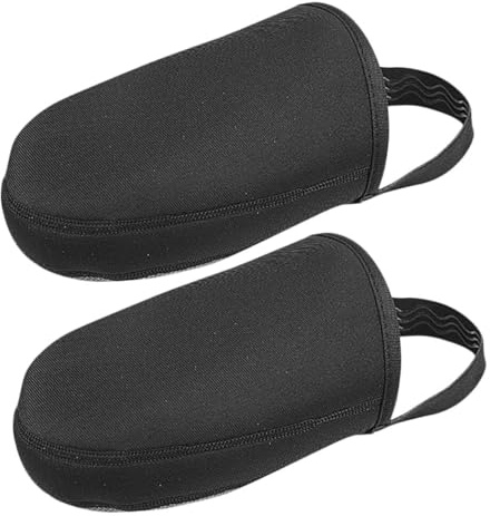 ARTSEWPLY 2piezas Fundas para Zapatos Resistentes al Viento Cálidas y Térmicas para Ciclismo Invierno para Bicicleta de Montaña y Carretera