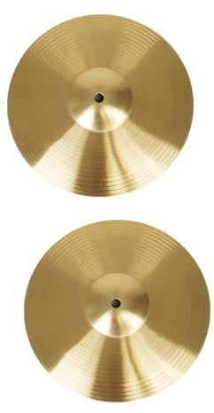 rongweiwang Platillo de repuesto para bombo que mejora la experiencia de percusión y proporciona un sonido confiable para músicos entusiastas. Platillo Crash Ride. Bombo percusión.