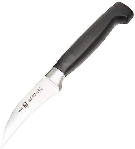 Zwilling Four Star - Cuchillo pelador con Hoja forjada de una única Pieza Sigmaforge, Hoja endurecida al frío Friodur, 70 milímetros, Acero Inoxidable