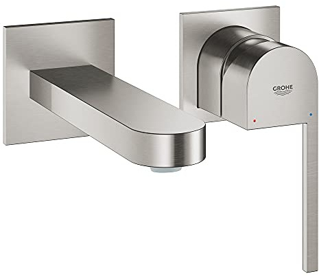 GROHE 29303DC3 Plus Washbasin Mixer tap, Supersteel