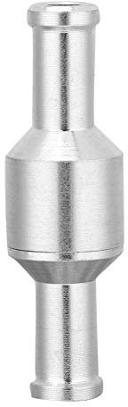 Clapet anti-retour unidirectionnel, clapet anti-retour unidirectionnel anti-retour de carburant, clapet anti-retour droit en ligne en aluminium, air liquide gaz combustible (8mm)