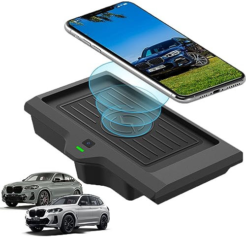 Qi Car Wireless Charger for Bmw X3 Accessories G01 2018 2019 2020 2021 2022 2023 X4 2019 2020 2021 2022 Accessories Wireless Charging Pad Mat