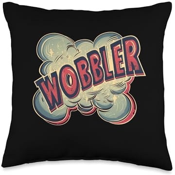 Cool Wobbler Statement Throw Pillow